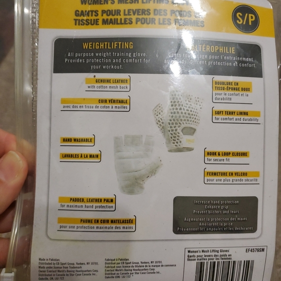Everlast Women's Mesh Lifting Gloves - Picture 3 of 4
